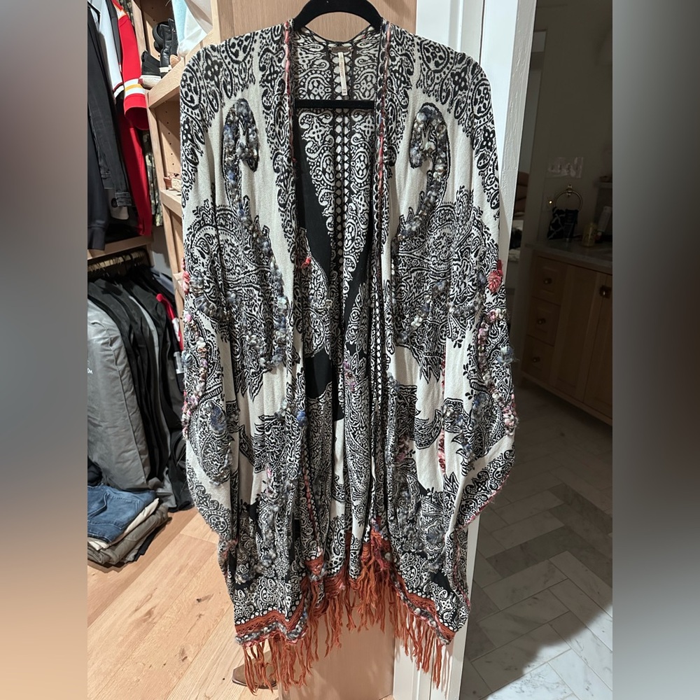Free People Kimono / Long Shrug